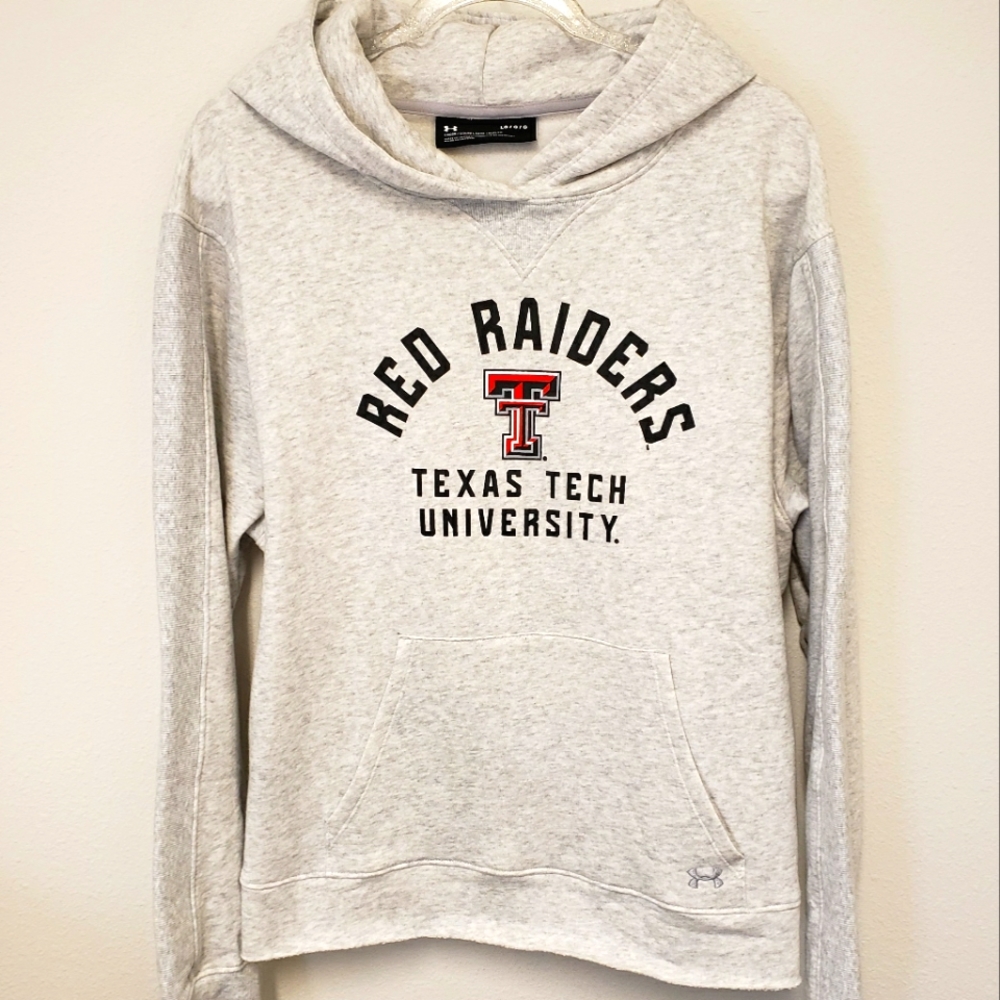 UNDER ARMOUR Texas Tech Red Raiders Hoodie Jersey--L